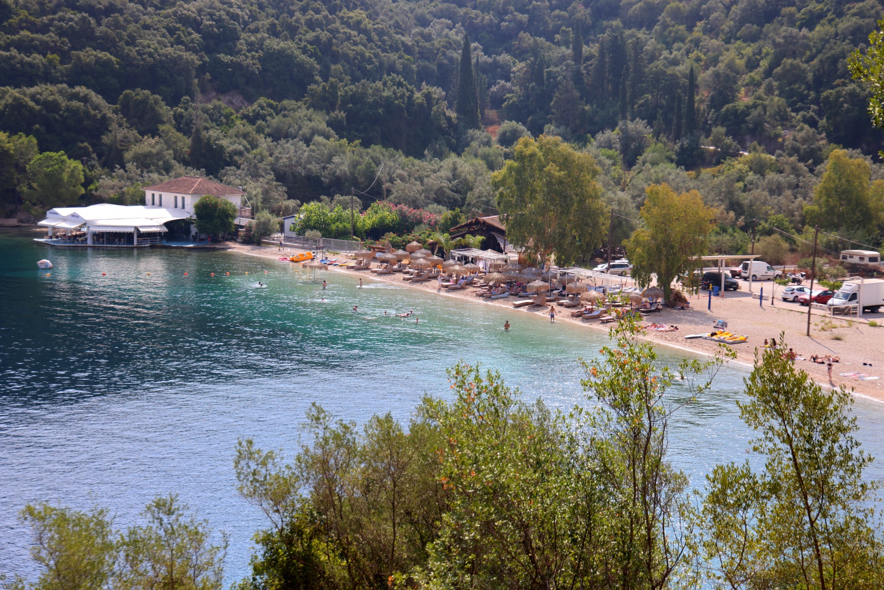 Meganisi island - Spartochori - Beach