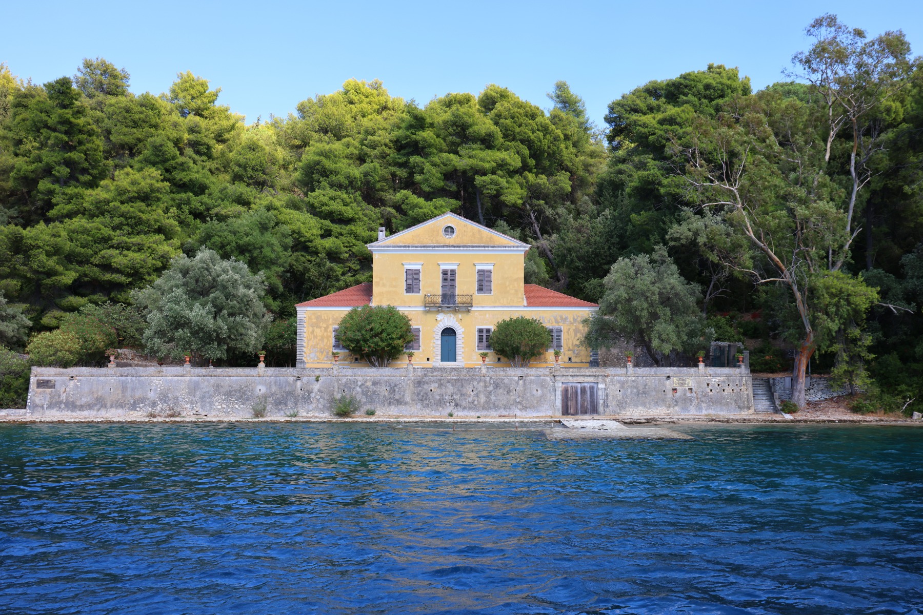 Madouri island - House of poet Aristotelis Valaoritis