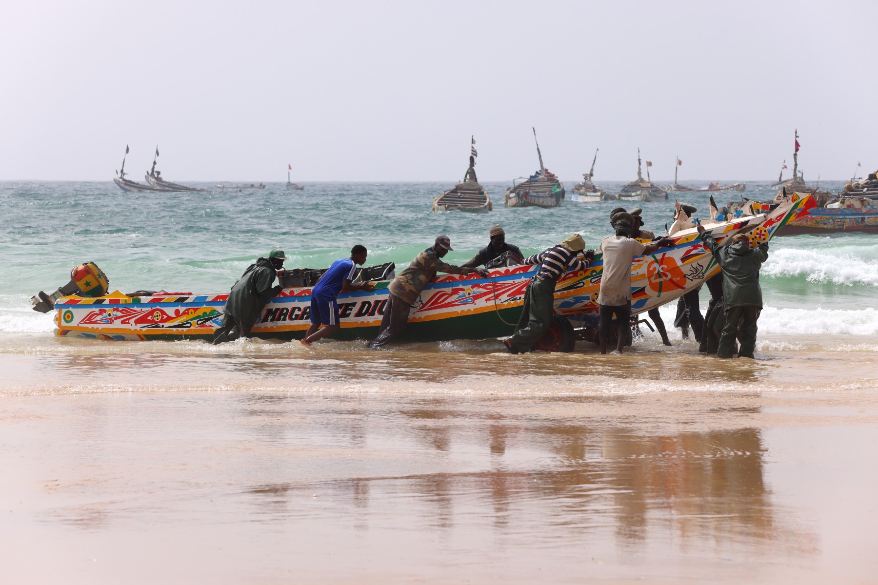 Kayar - Fishing village - Boat