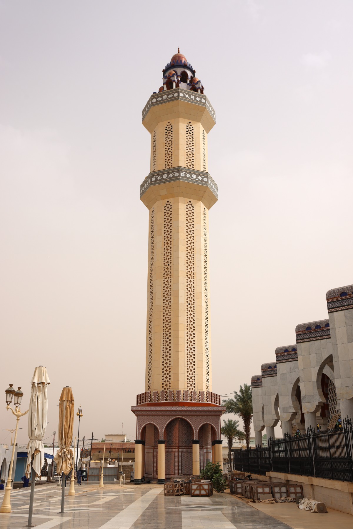 Touba - Great Mosque of Touba - Minaret