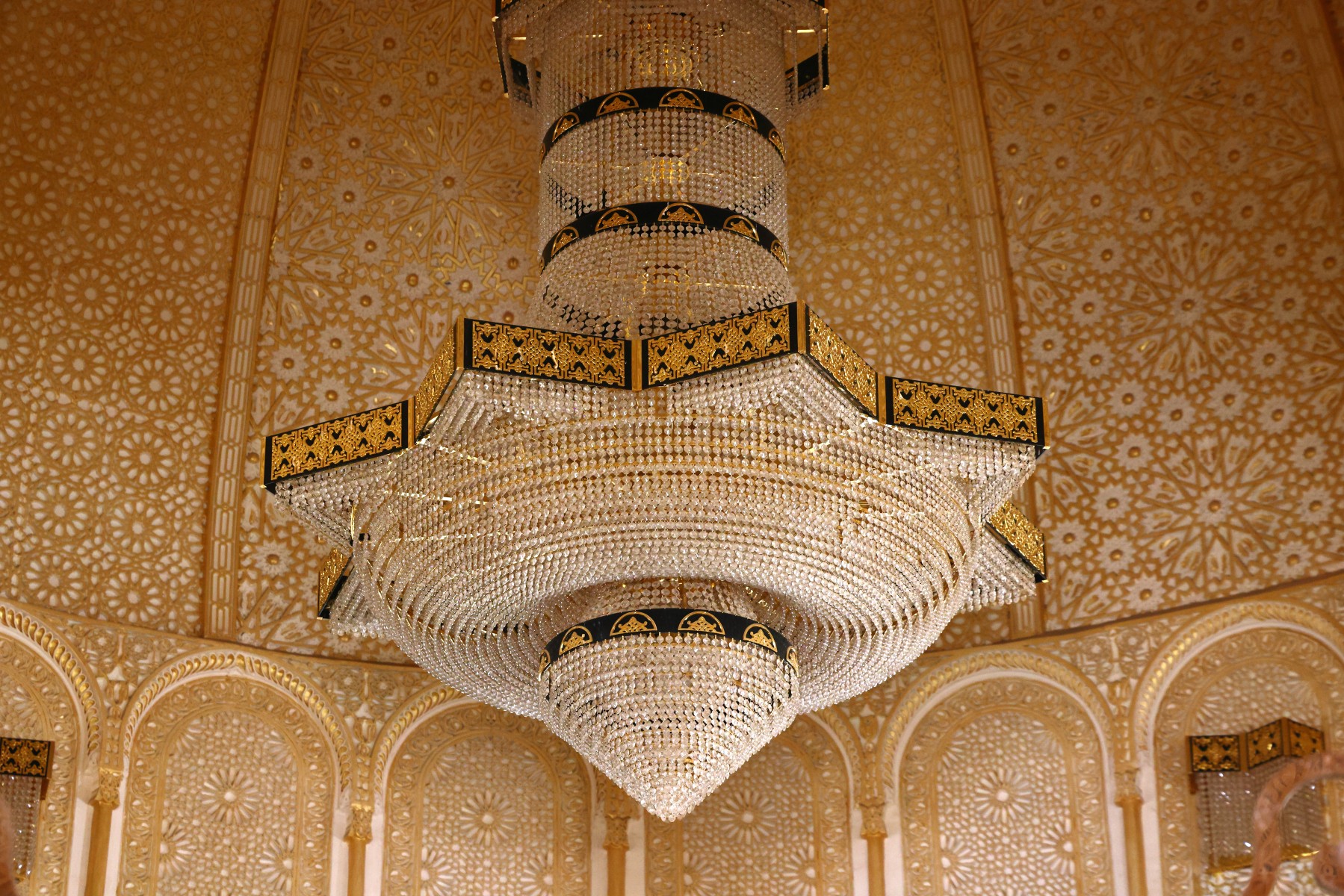 Touba - Great Mosque of Touba - Chandelier