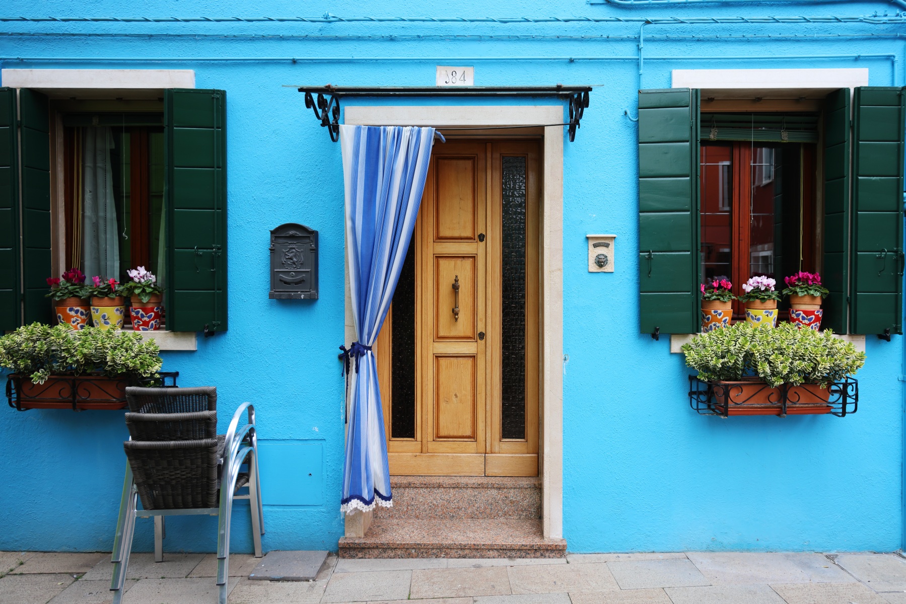 Burano - Blue house
