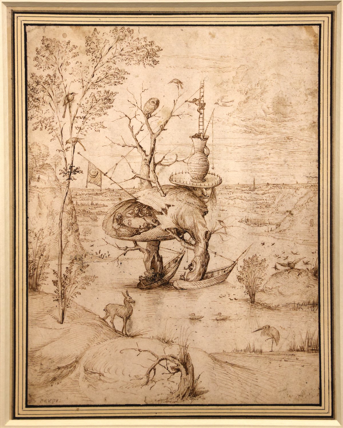 Albertina museum - Hieronymus Bosch - The Tree-Man