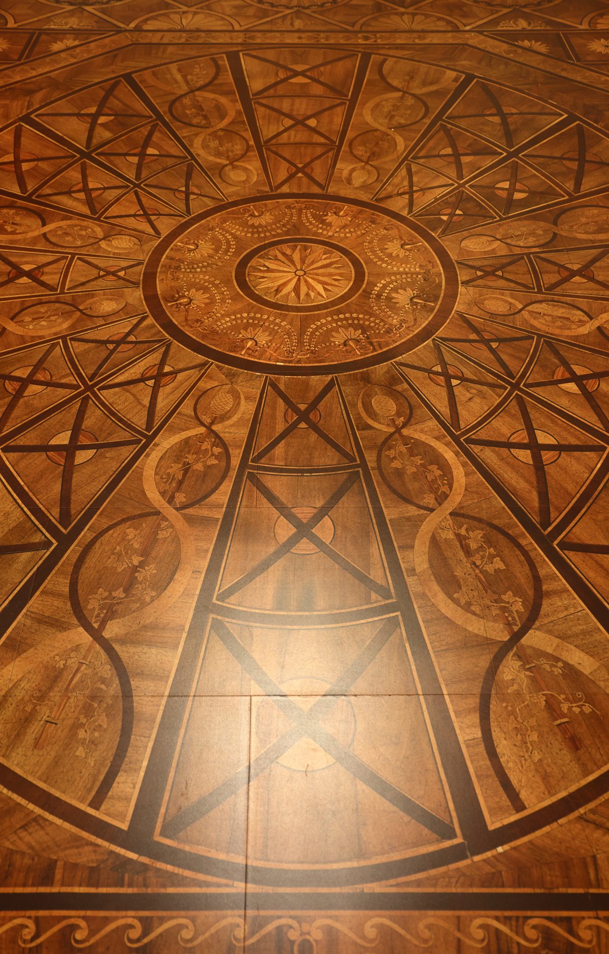 Albertina museum - Wooden floor