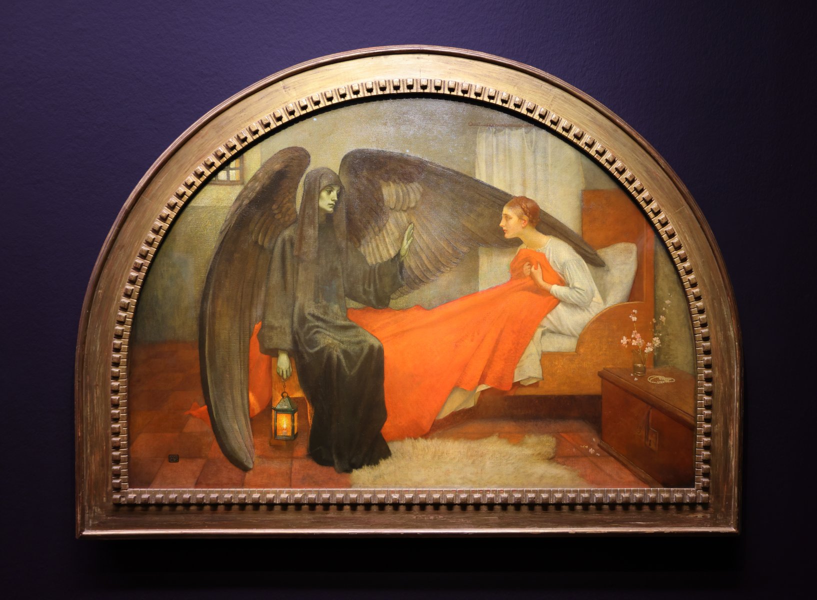 Albertina gallery - Marianne Stokes - Death and the Maiden