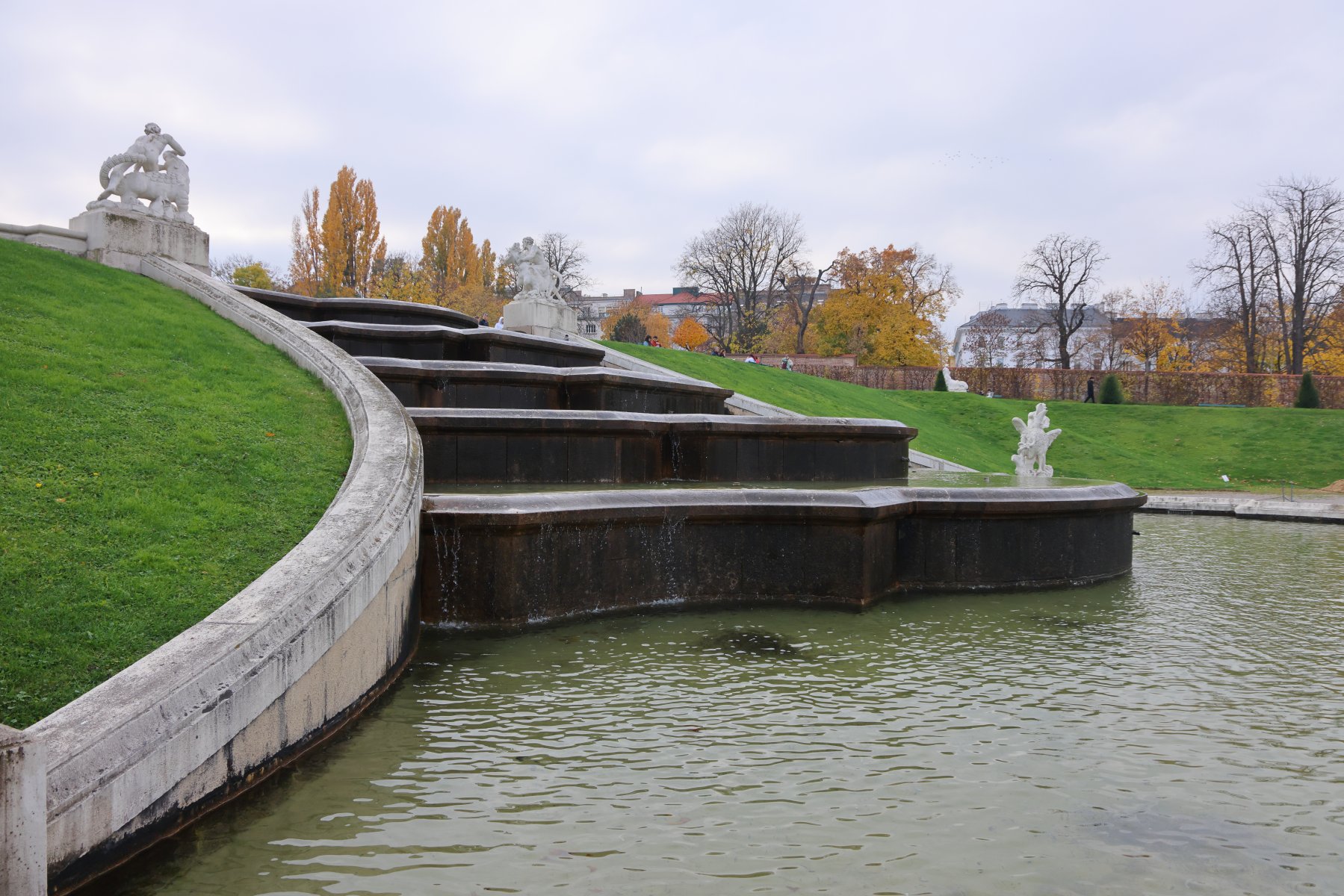 Belvedere - Kaskadenbrunnen